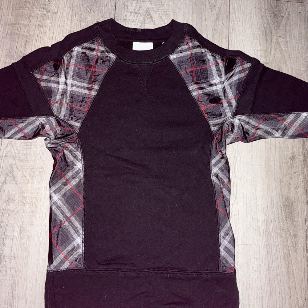 Burberry‎ Girls Logo Check Print Sweatshirt Dress Size 3y